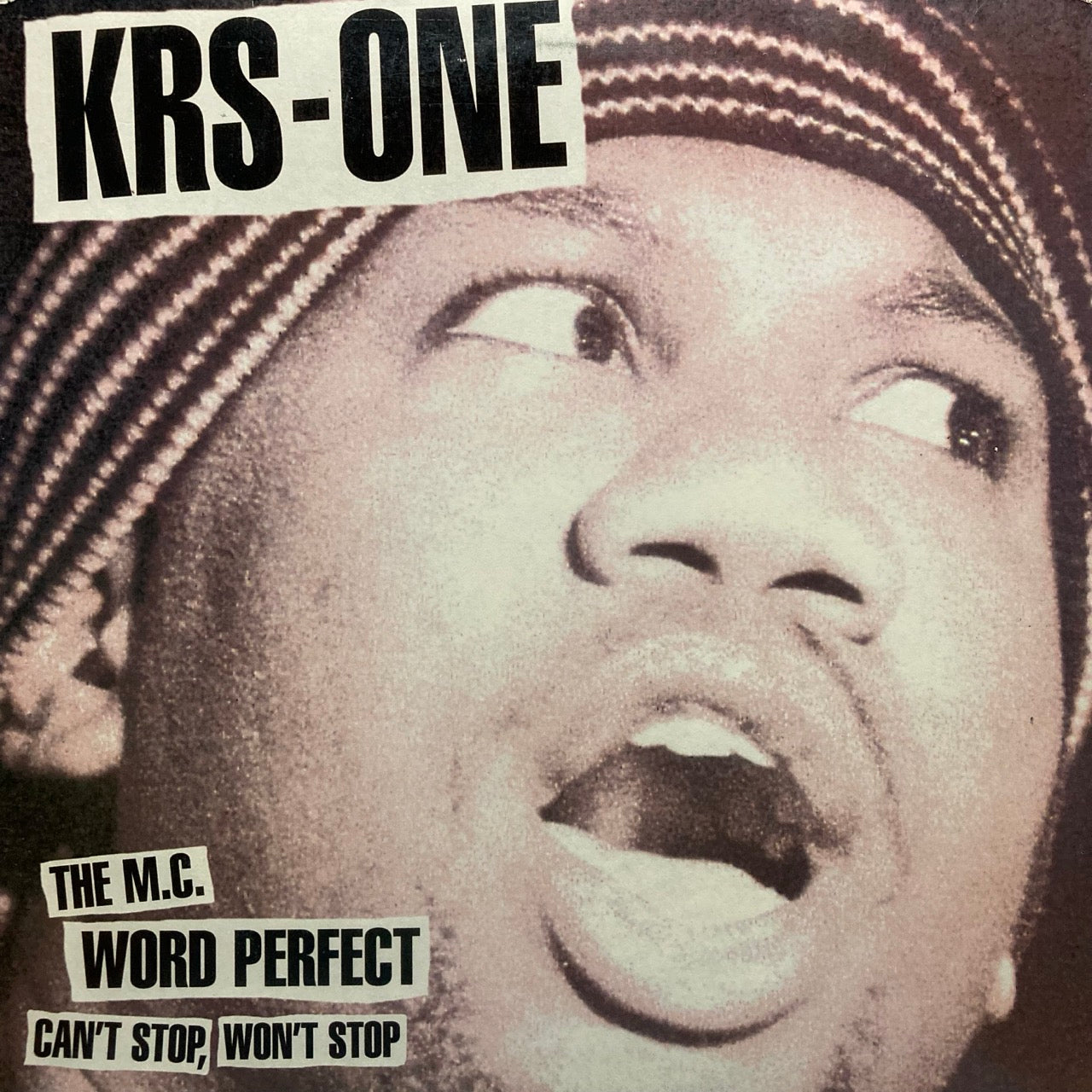 KRS ONE – Can't Stop, Won't Stop / The MC / Word Perfect