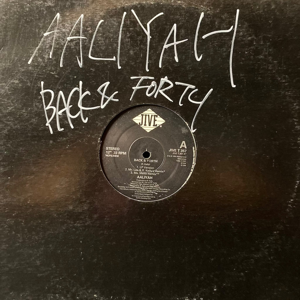 Aaliyah - Back & Forth [12"]
