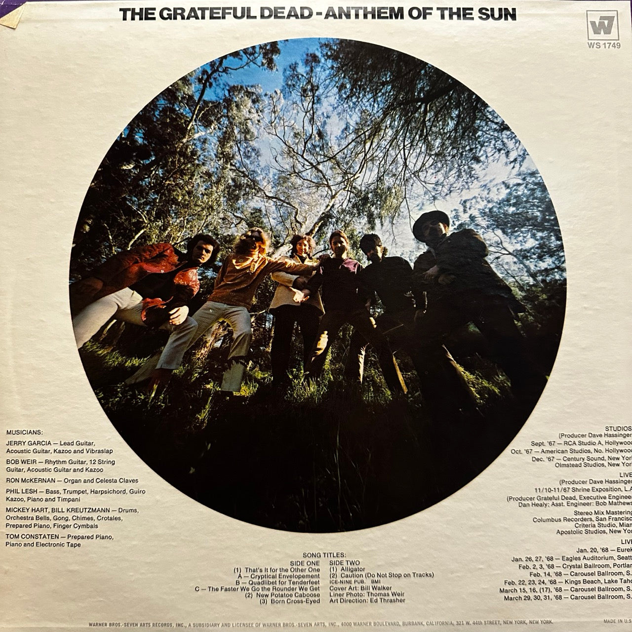 The Grateful Dead – Anthem Of The Sun