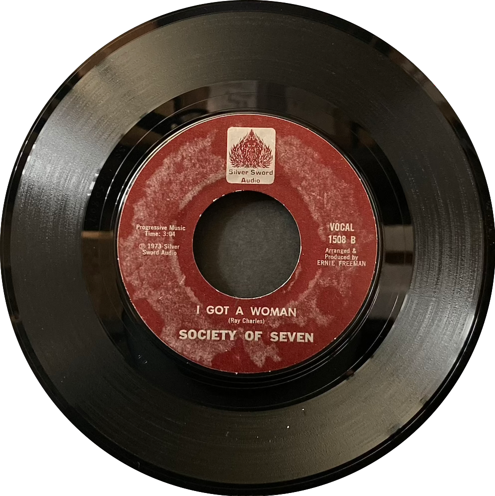 Society Of Seven - My Special Angel/I Got A Woman [7"]