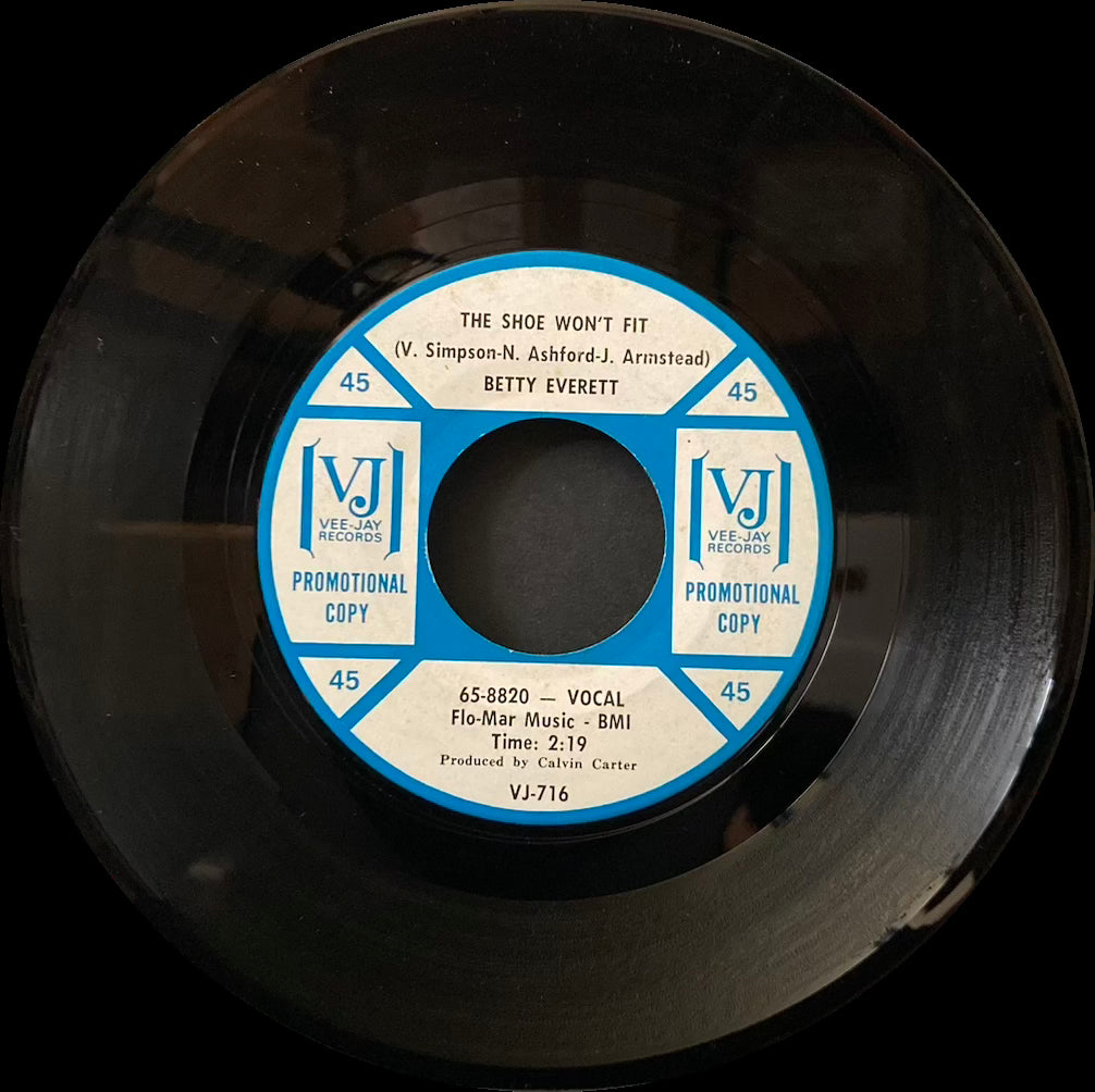 Betty Everett - Trouble Over The Weekend/The Shoe Won't Fit [7"]
