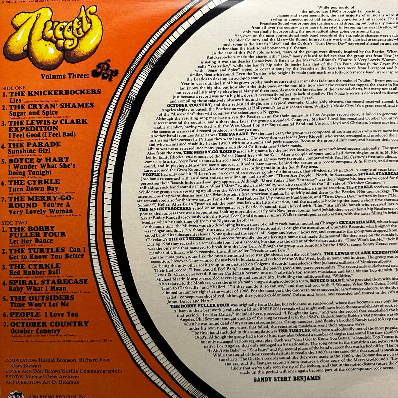 Various – Nuggets Volume Three: Pop