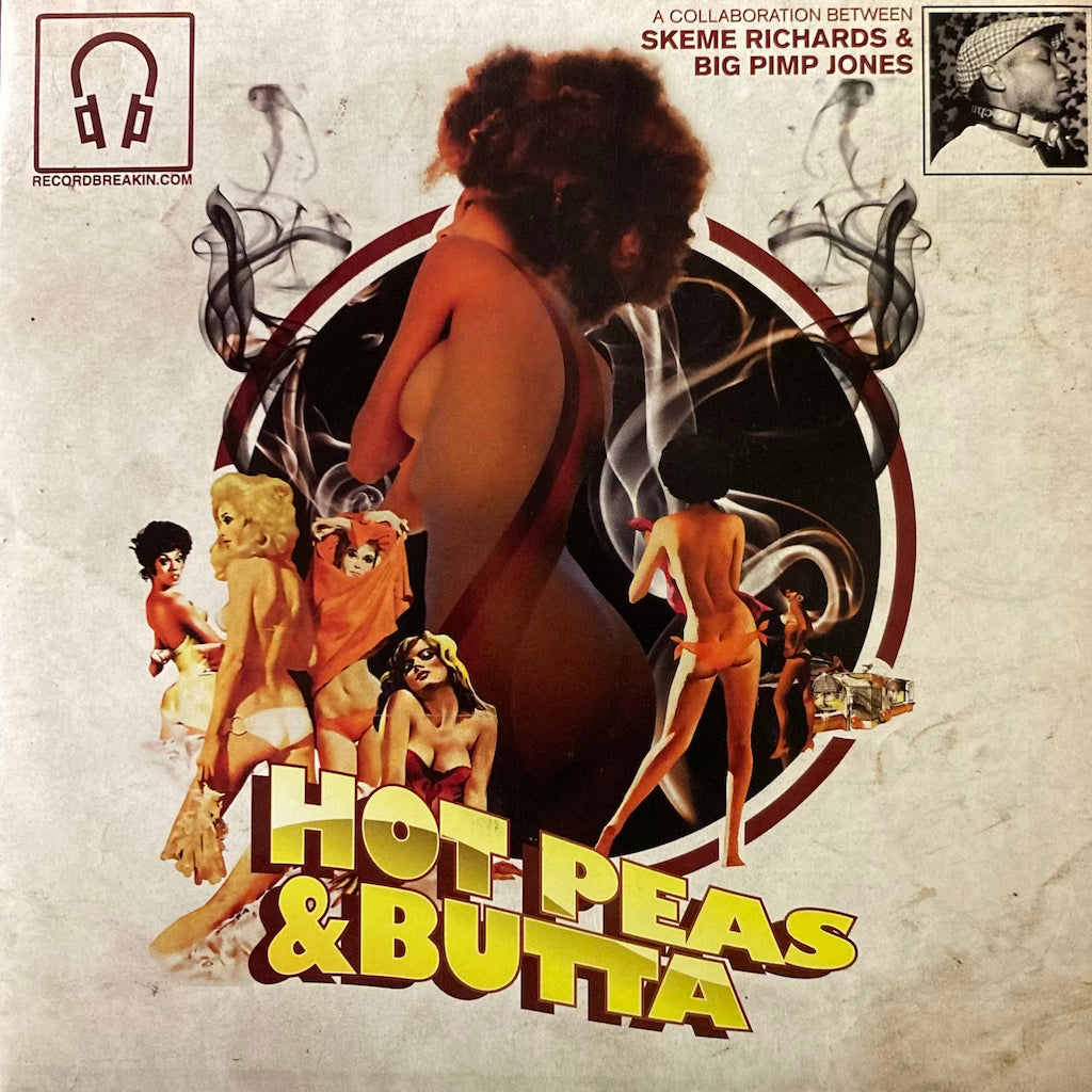 Skeme Richards & Big Pimp Jones - Candyland/Hot Peas & Butta Radio Spot/The Smokeout [7"]