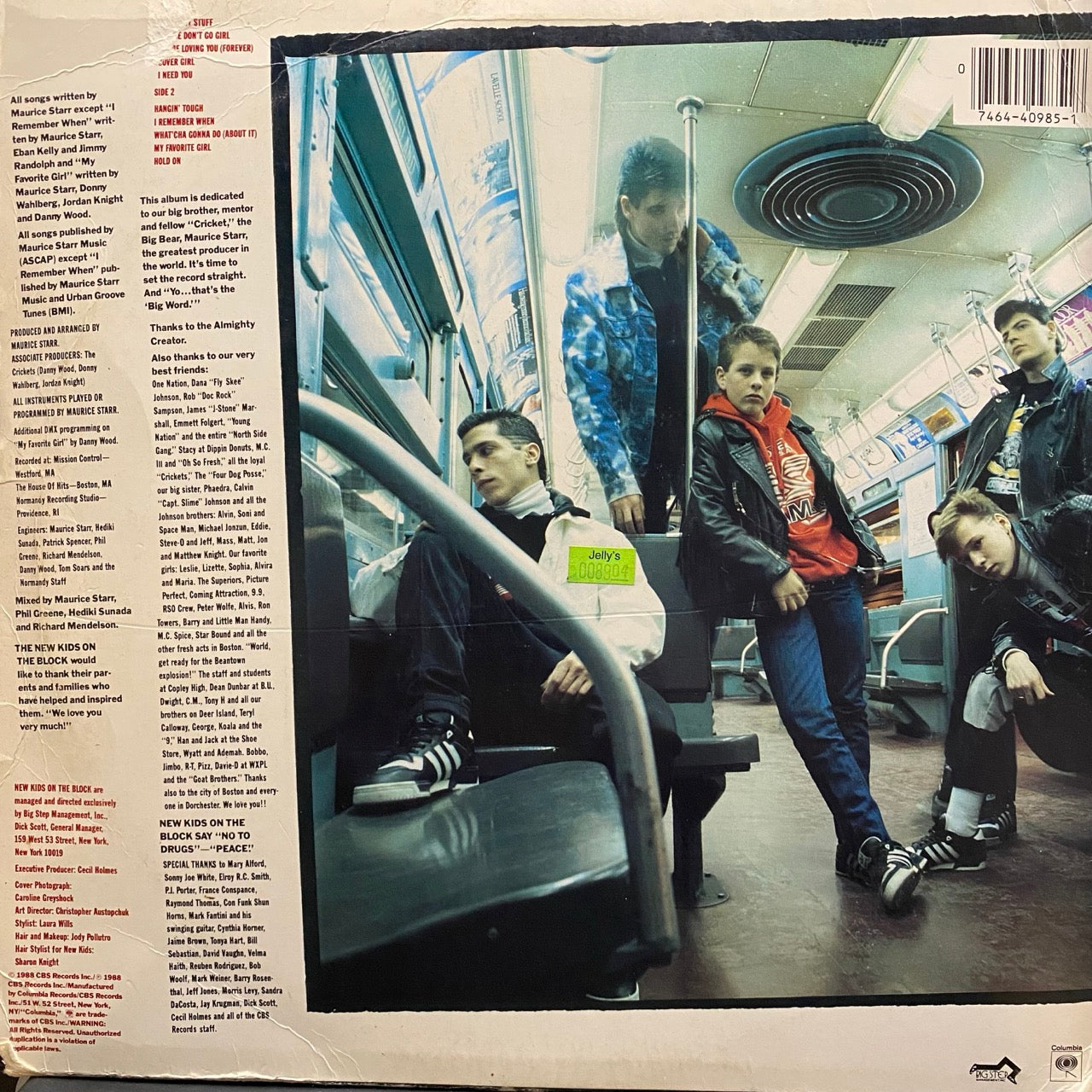 New Kids On The Block – Hangin' Tough