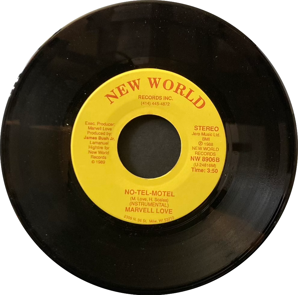Marvell Love - No-Tell-Motel/Instrumental [7"]