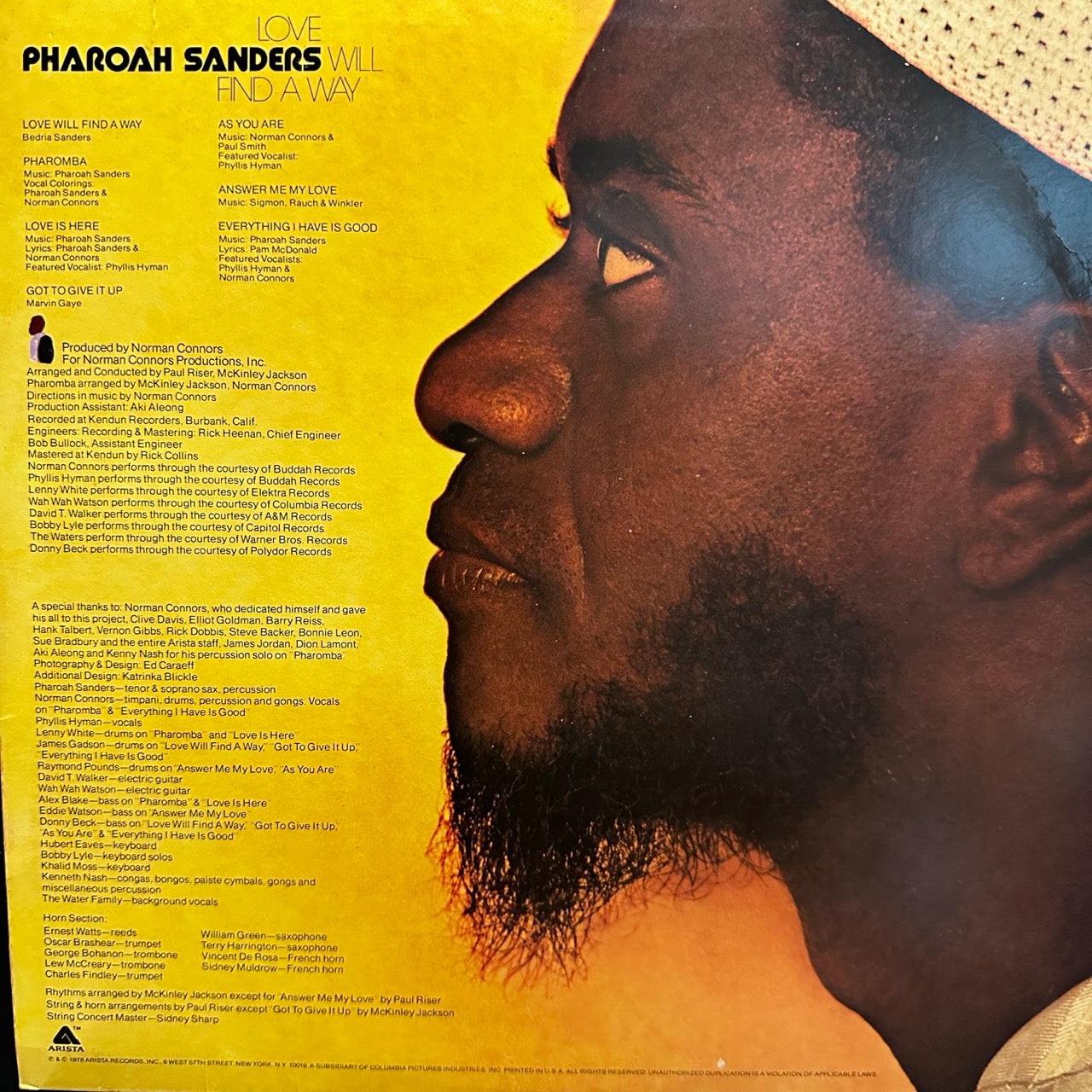 Pharoah Sanders – Love Will Find A Way