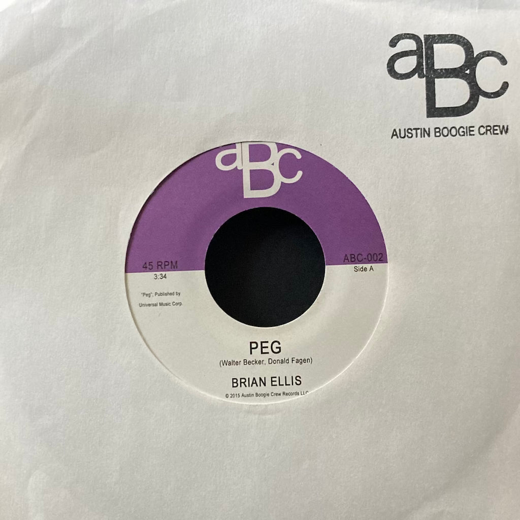 Brian Ellis - PEG/Dream Wave [7"]