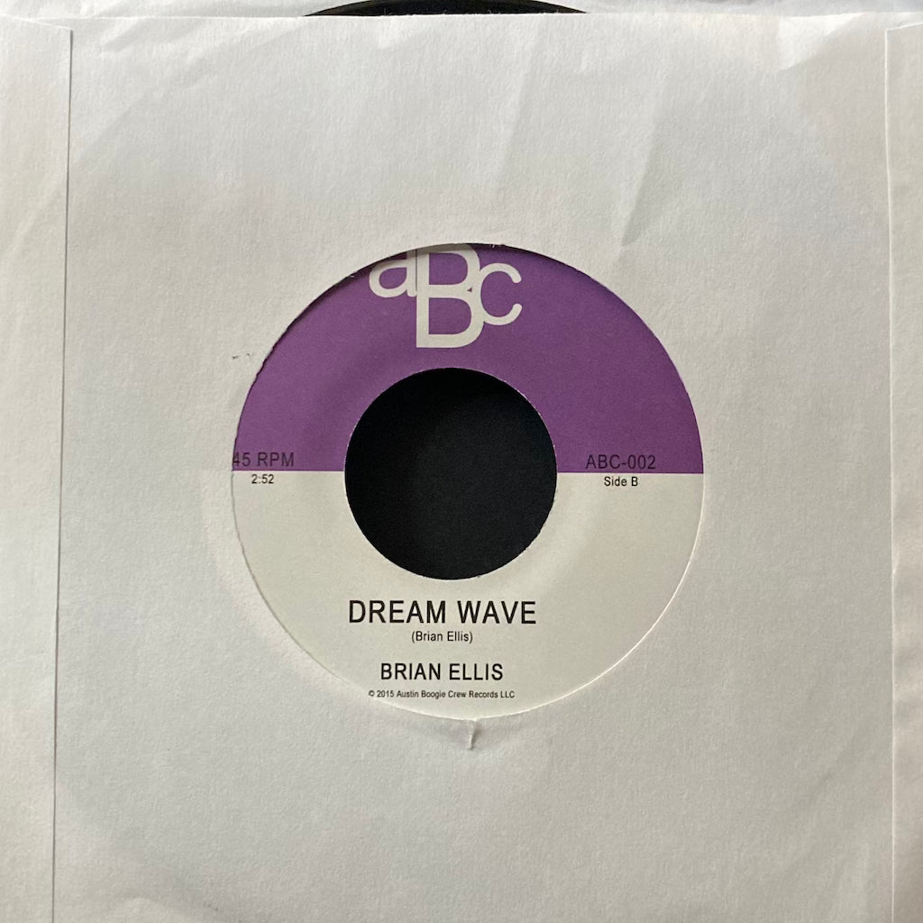 Brian Ellis - PEG/Dream Wave [7"]