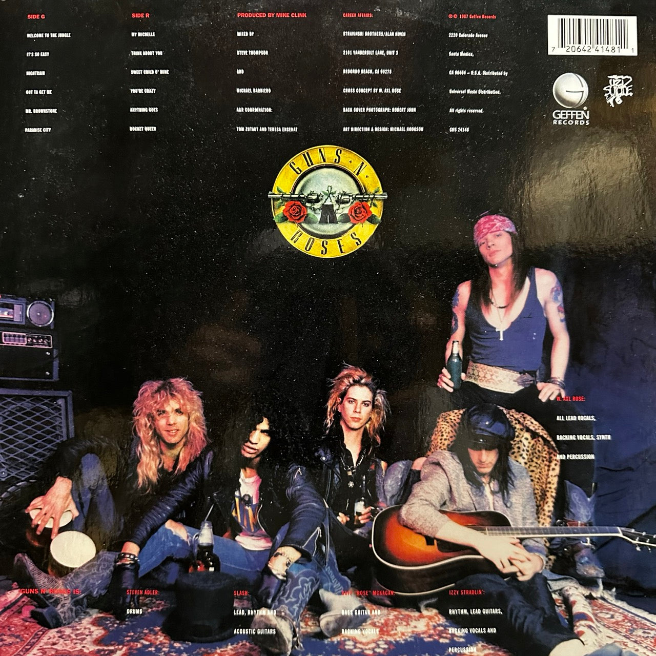 Guns N' Roses – Appetite For Destruction
