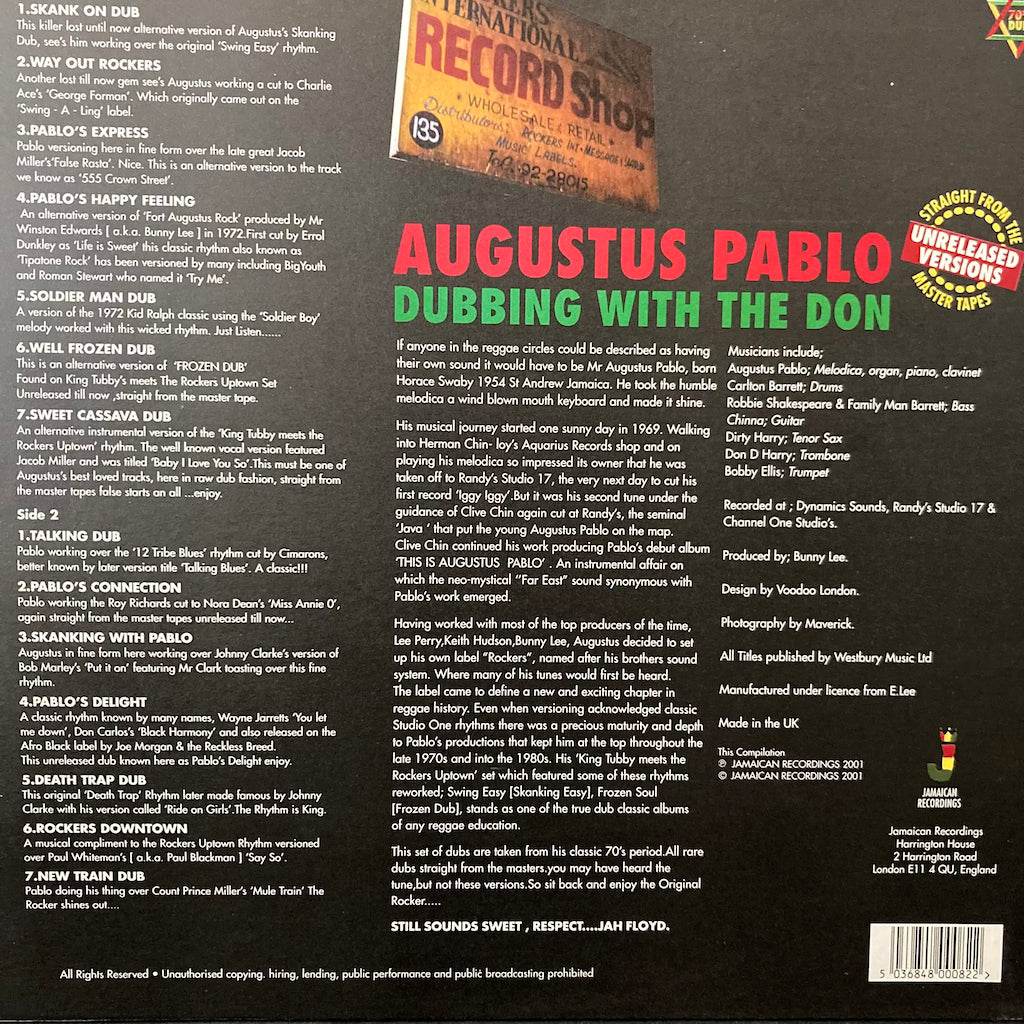 Augustus Pablo - Dubbing with the Don