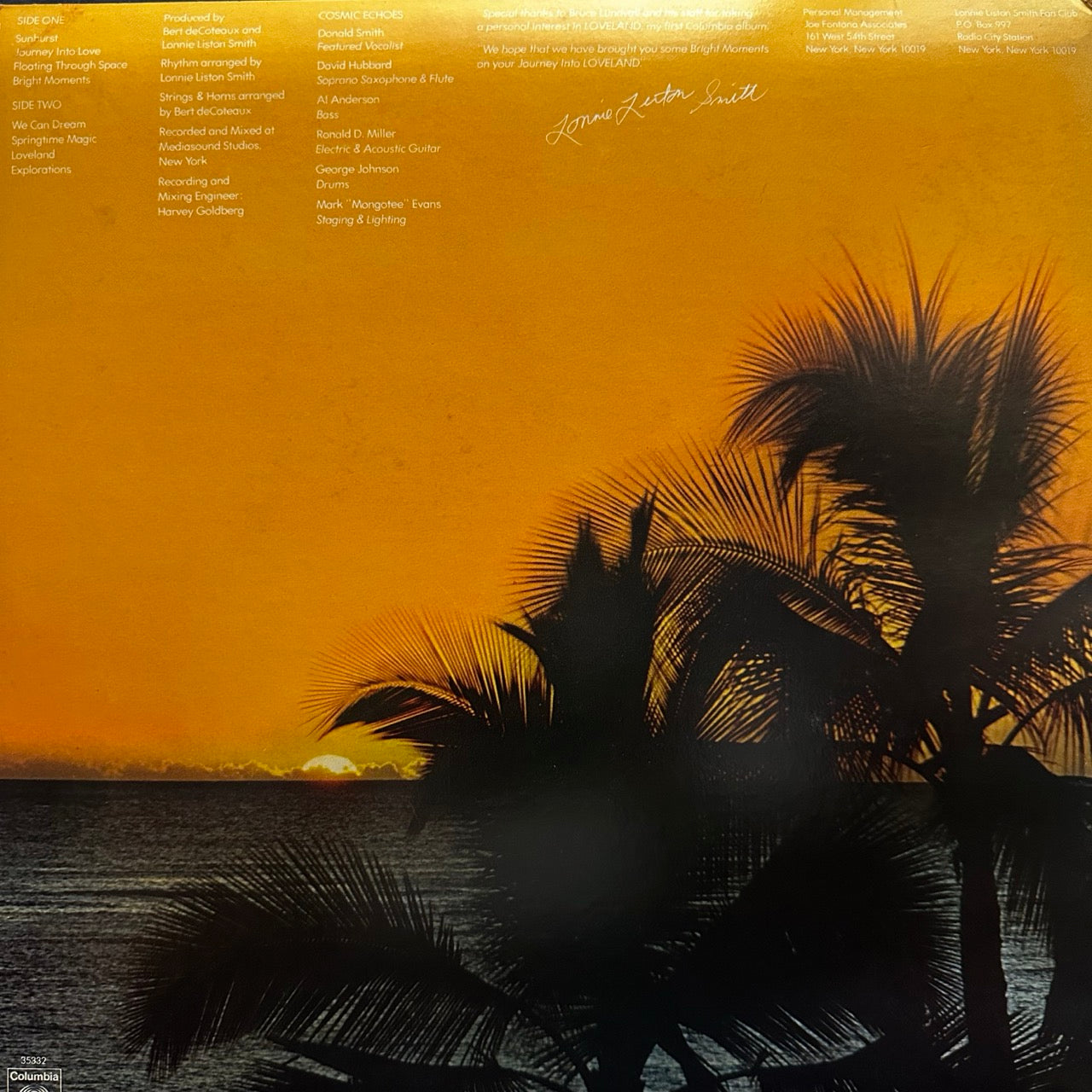 Lonnie Liston Smith – Loveland
