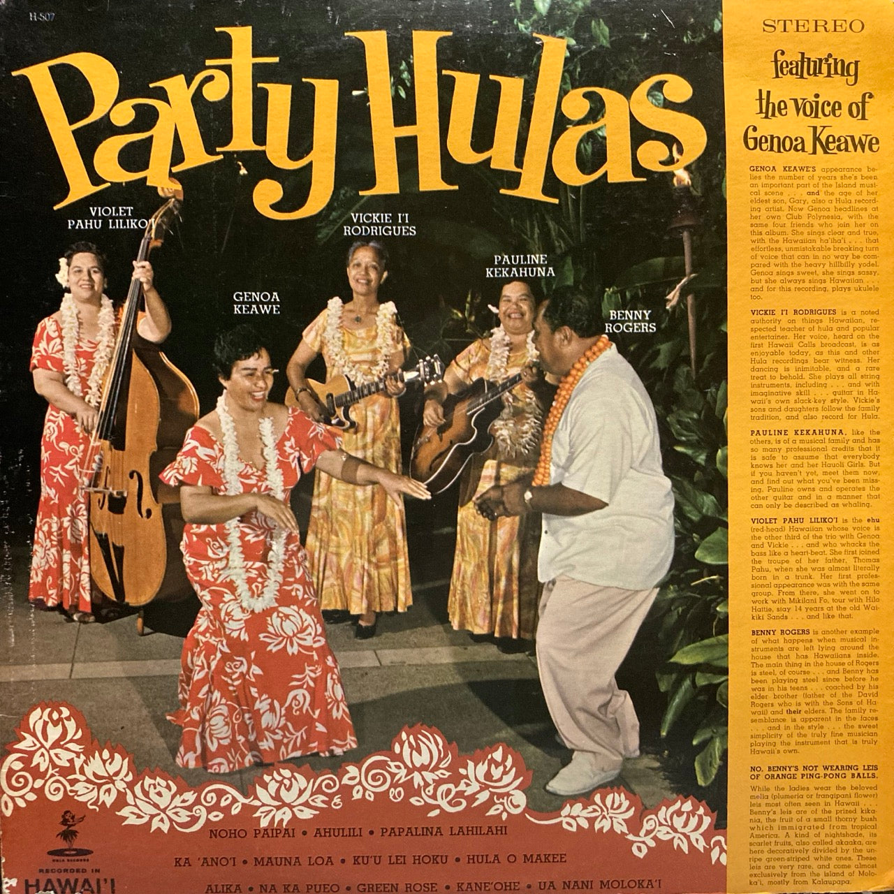 Genoa Keawe – Party Hulas