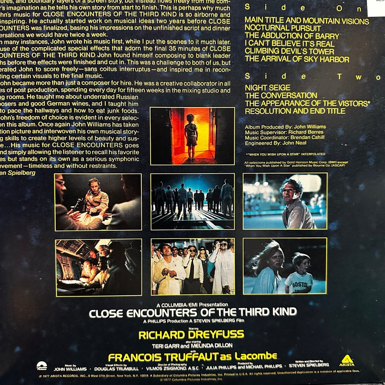 John Williams – Close Encounters Of The Third Kind (Original Motion Picture Soundtrack)