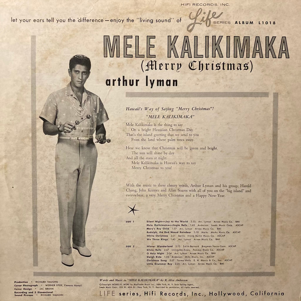 Arthur Lyman - Mele Kalikimaka (Merry Christmas)