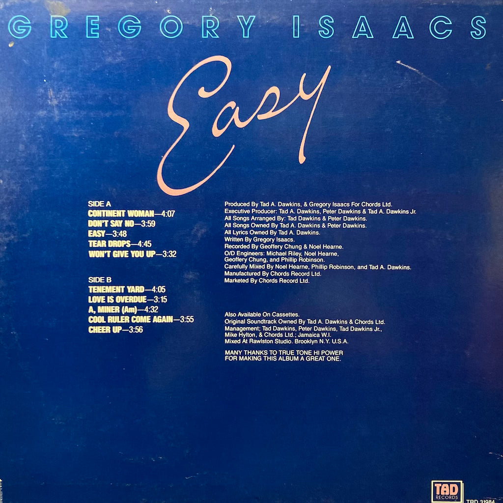 Gregory Isaacs - Easy