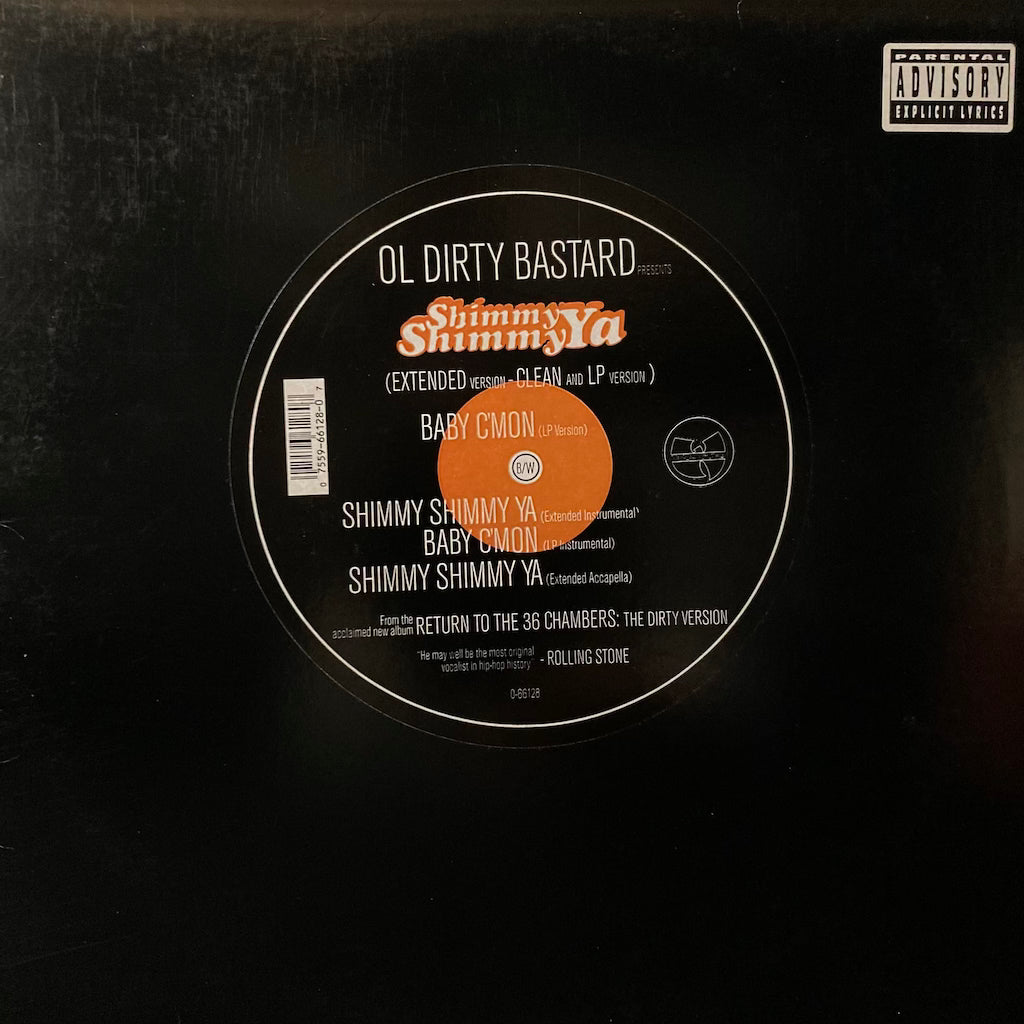 Old Dirty Bastard - Shimmy Shimmy Ya [12" - 1sr Press]