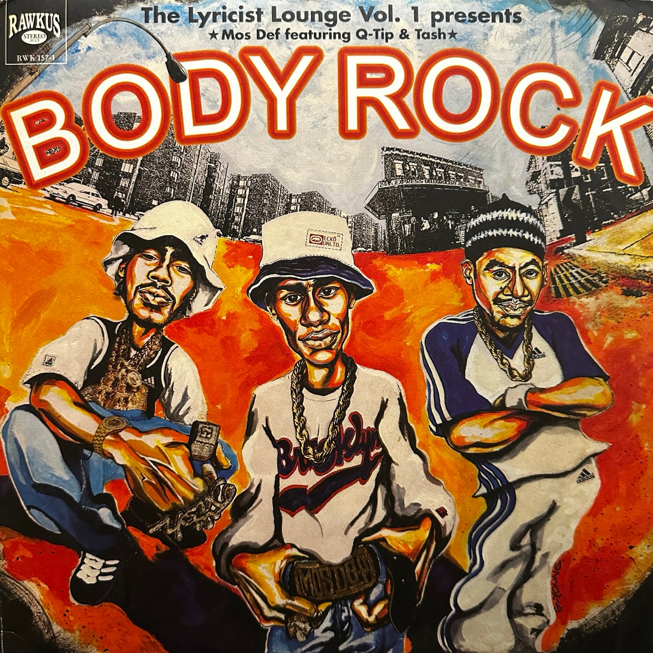 Mos Def Featuring Q-Tip & Tash – The Lyricist Lounge Vol.1 Presents: Body Rock [12"]