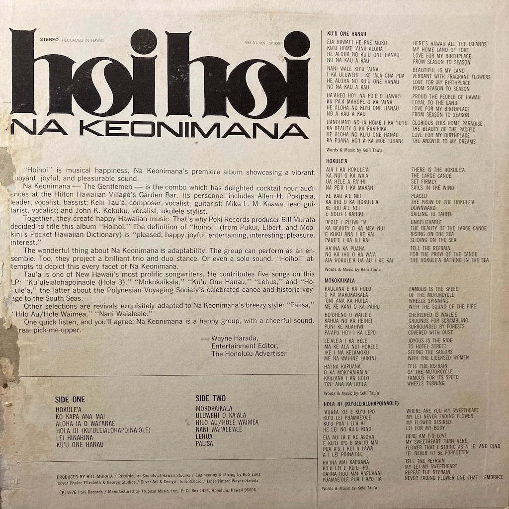 Na Keonimana - Hoi Hoi