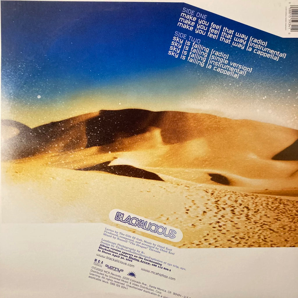 Blackalicious - Make You Fel That Way/Sky Is Falling [12"]