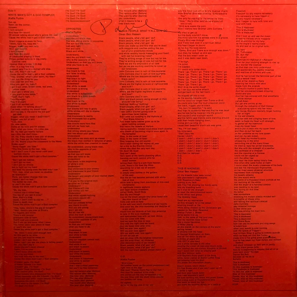 The Last Poets - This Is Madness