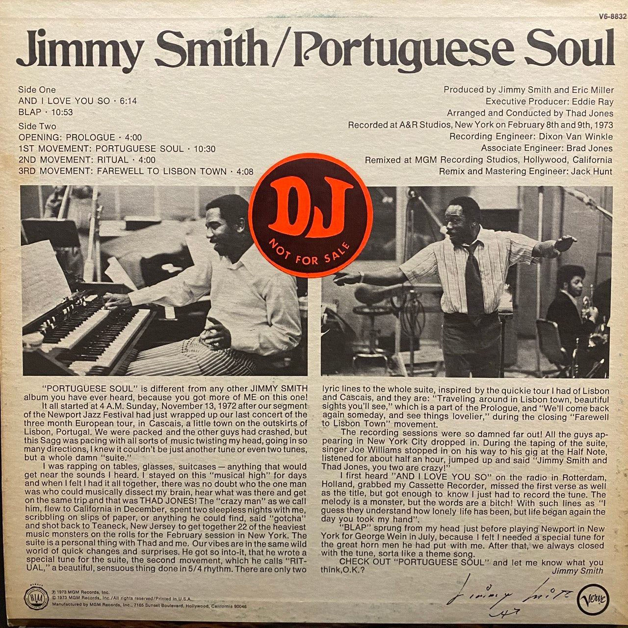 Jimmy Smith – Portuguese Soul