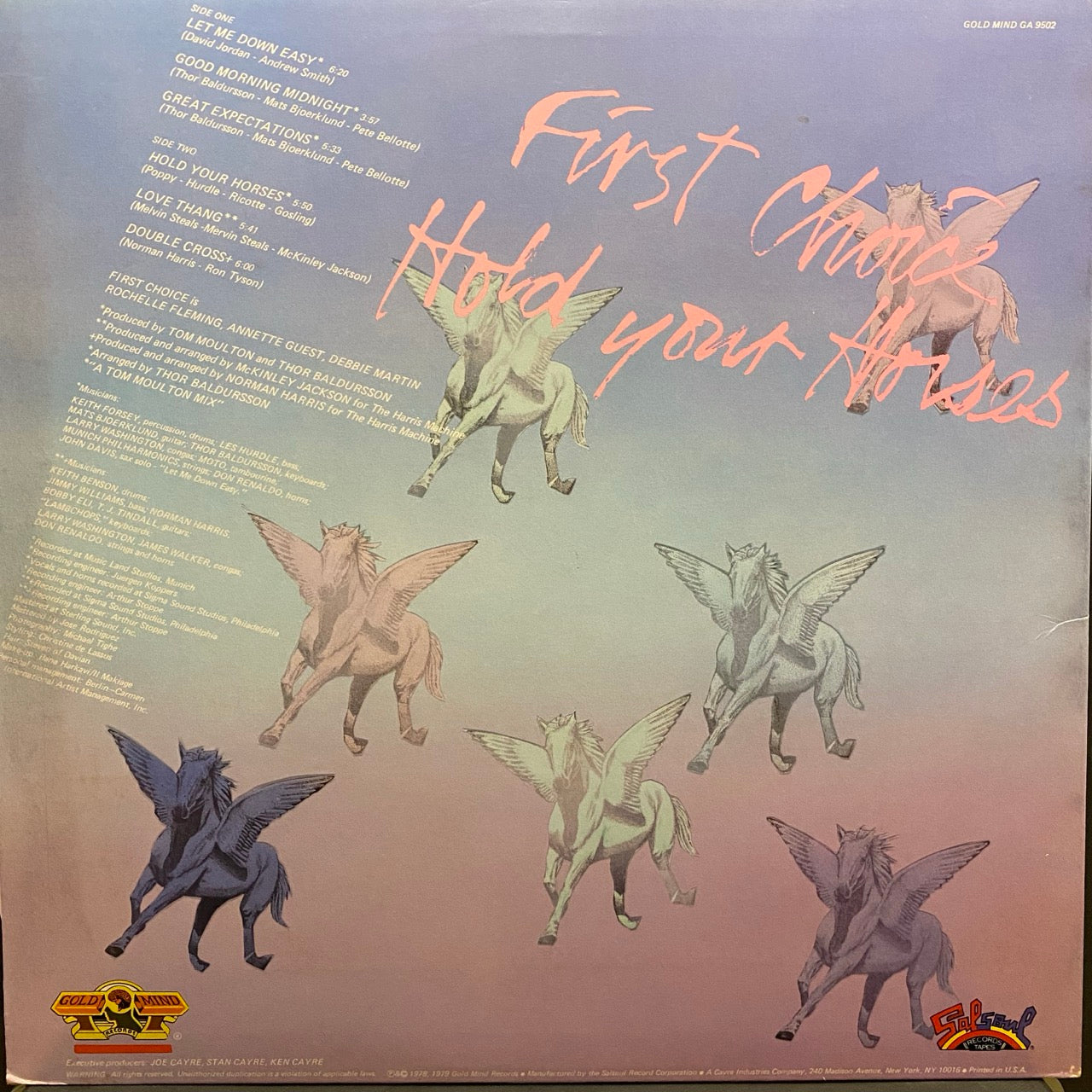 First Choice – Hold Your Horses