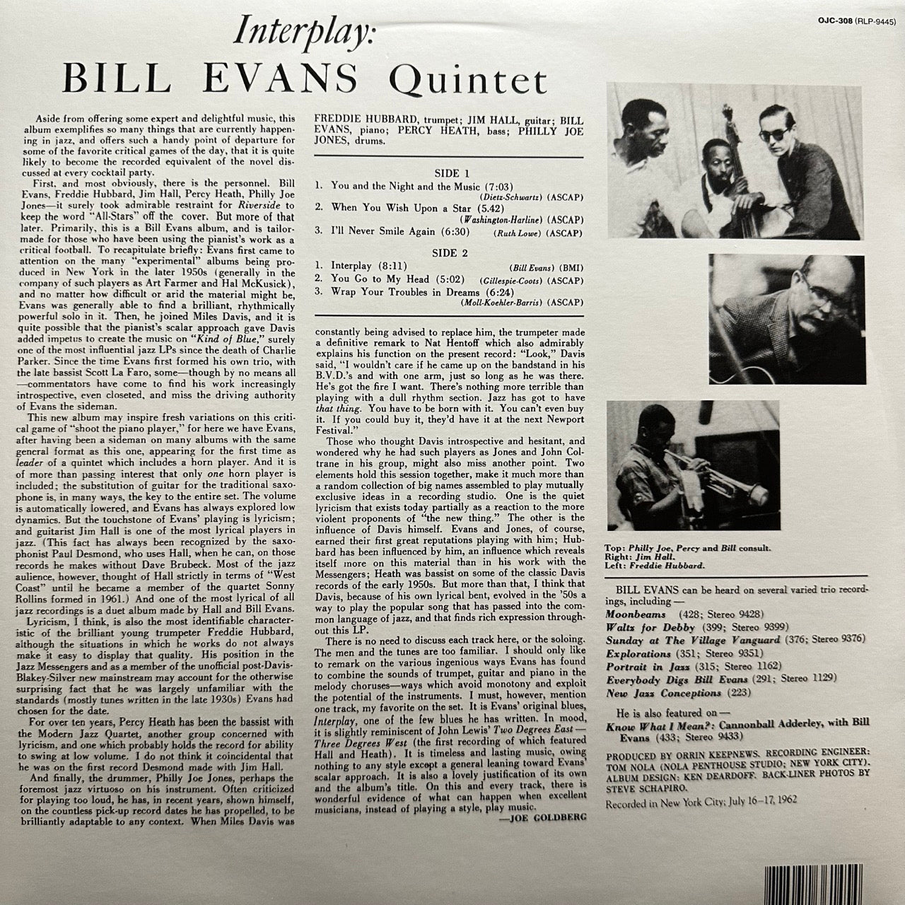 Bill Evans – Interplay