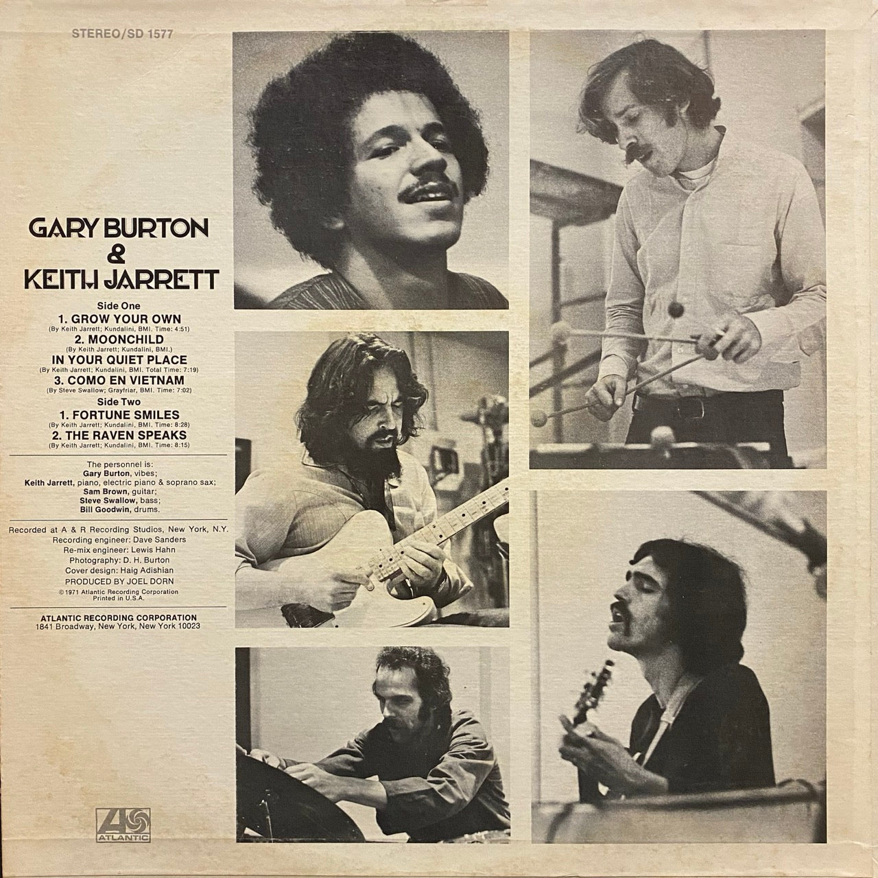 Gary Burton & Keith Jarrett – Gary Burton & Keith Jarrett