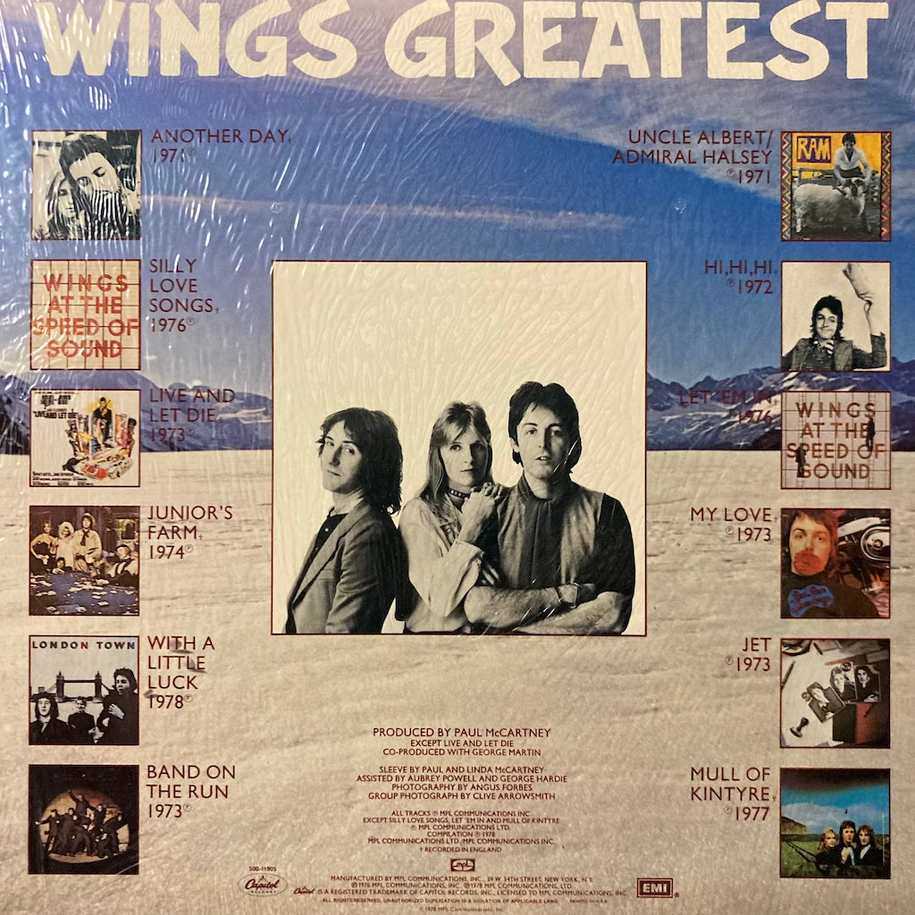 Wings - Wings Greatest [SEALED]