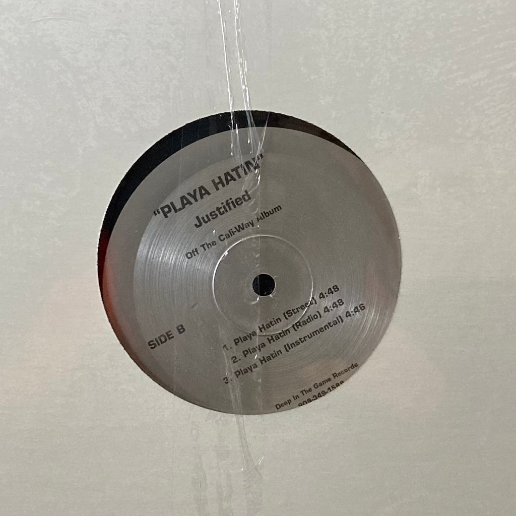 Deep In The Game Affiliatez/Justified - Bout Cha Paper/Playa Hatin' 12" [SEALED]