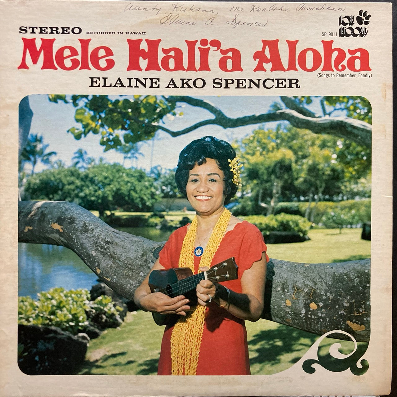 Elaine Ako Spencer – Mele Hali'a Aloha
