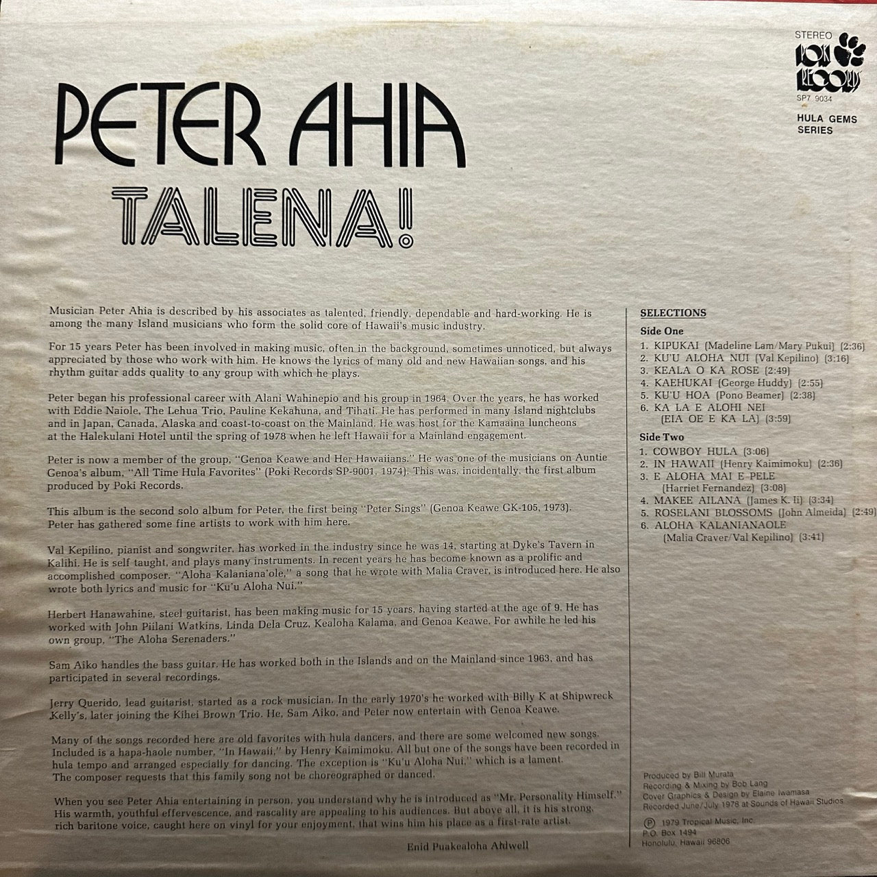 Peter Ahia – Talena