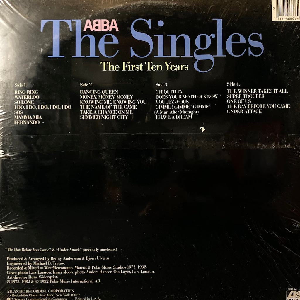 ABBA - THE SINGLES (The First Ten Years) [2LP - SEALED]