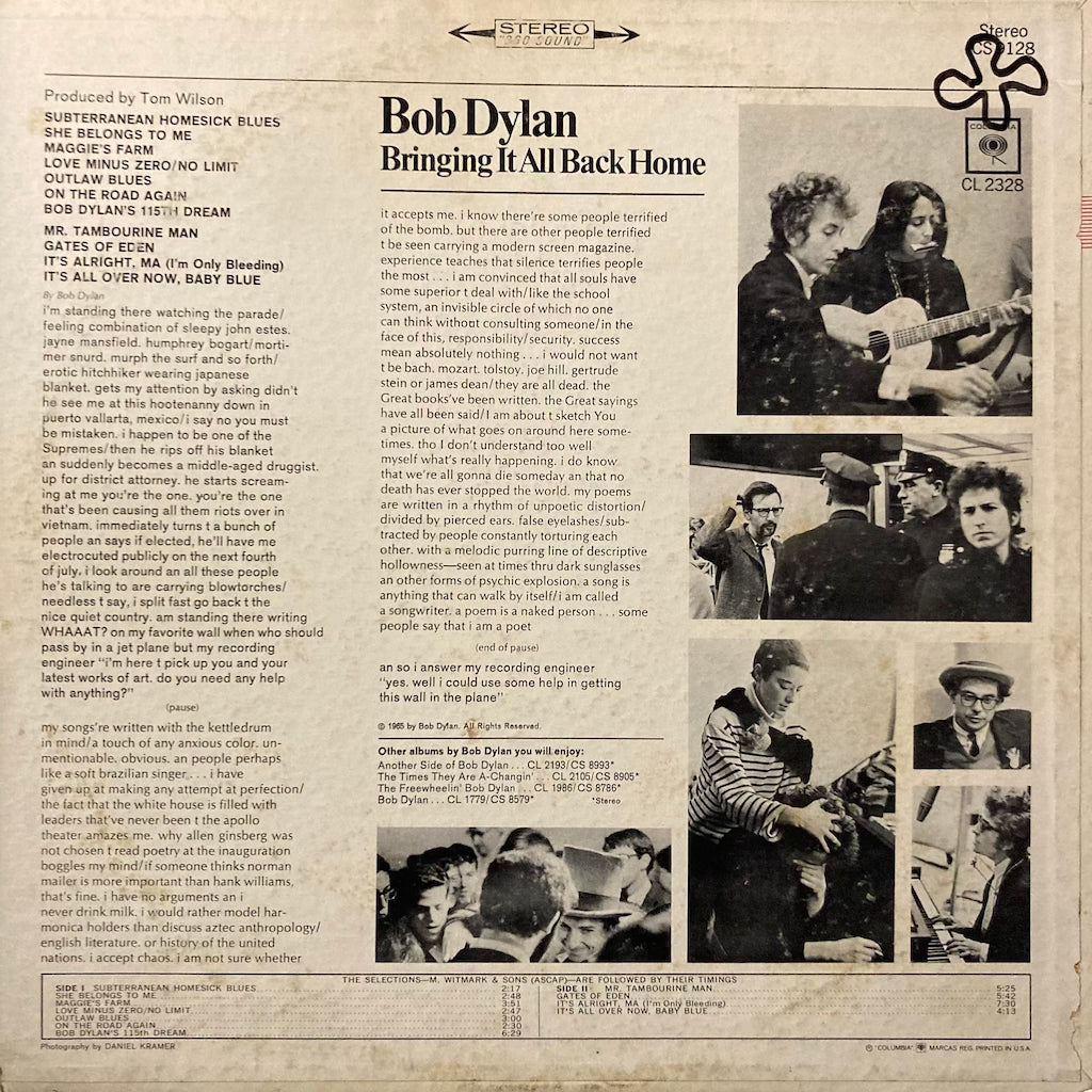 Bob Dylan - Bringing It All Back Home