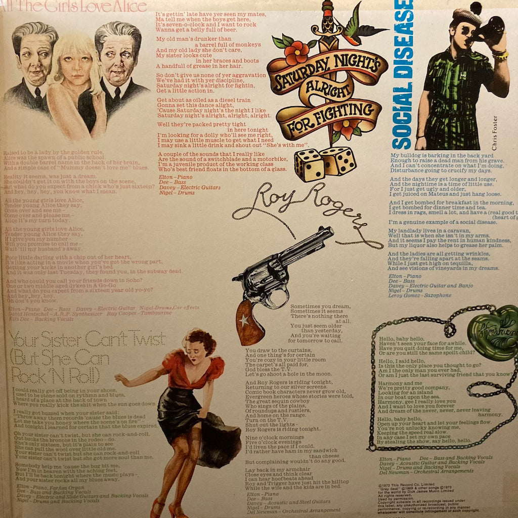 Elton John - Goodbye Yellow Brick Road 2LP