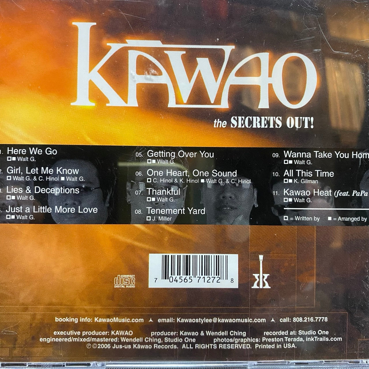 Kāwao – the Secrets Out! [CD]