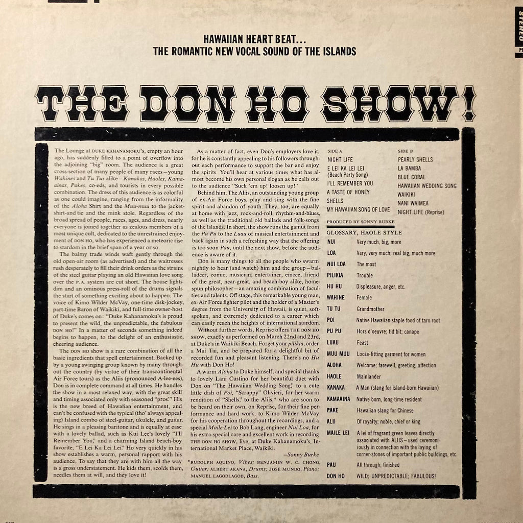 Don Ho - The Don Ho Show! [Live]