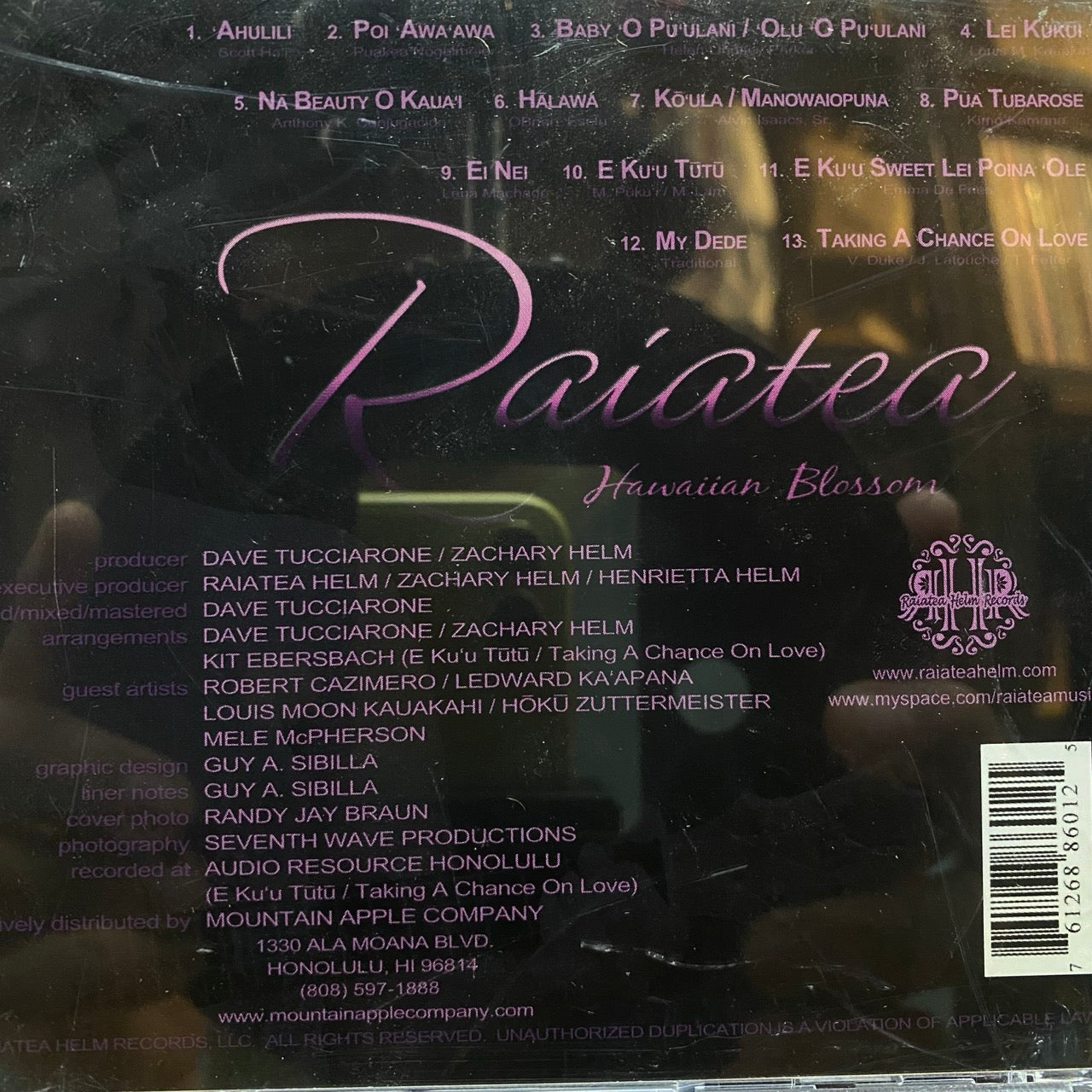 Raiatea – Hawaiian Blossom [CD]