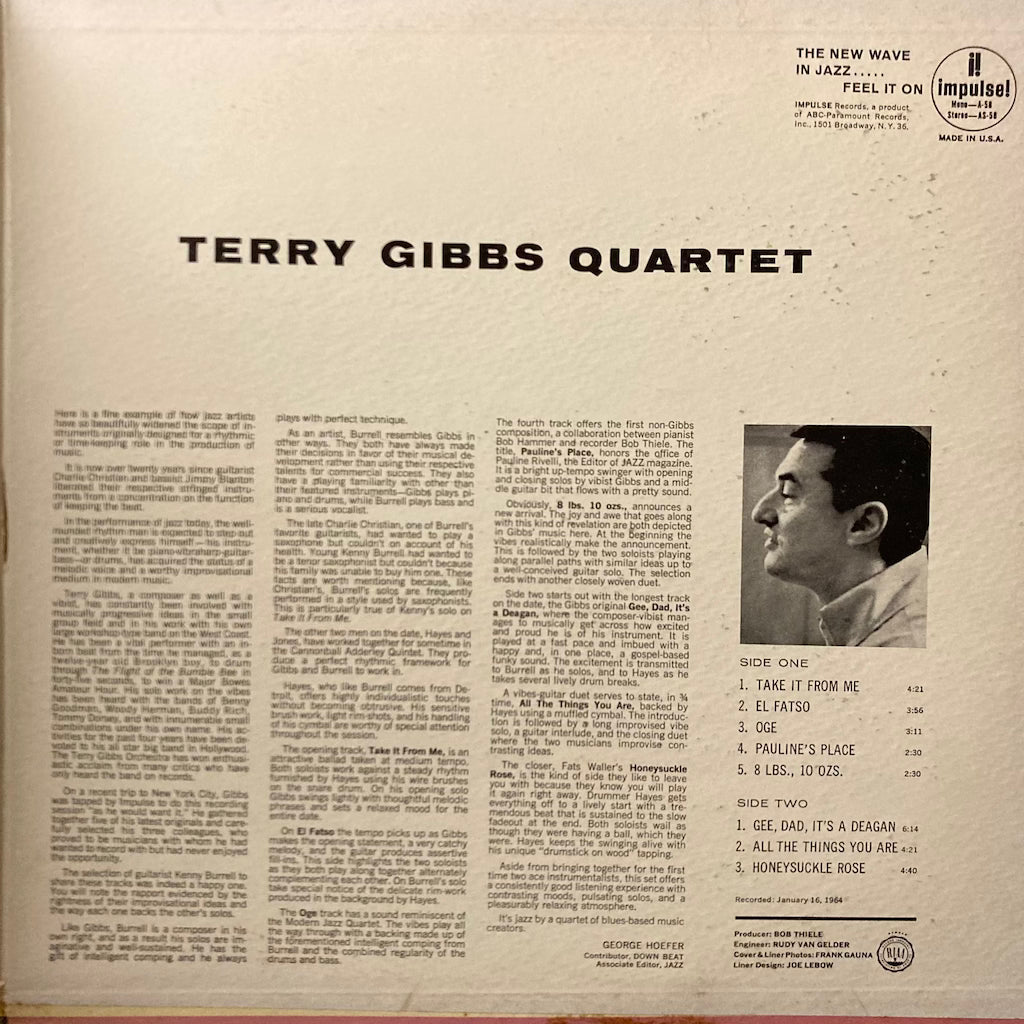 Terry Gibbs Quartet - Take It From Me