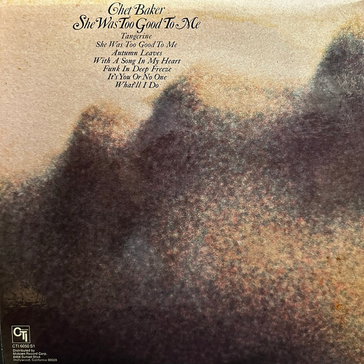 Chet Baker – She Was Too Good To Me