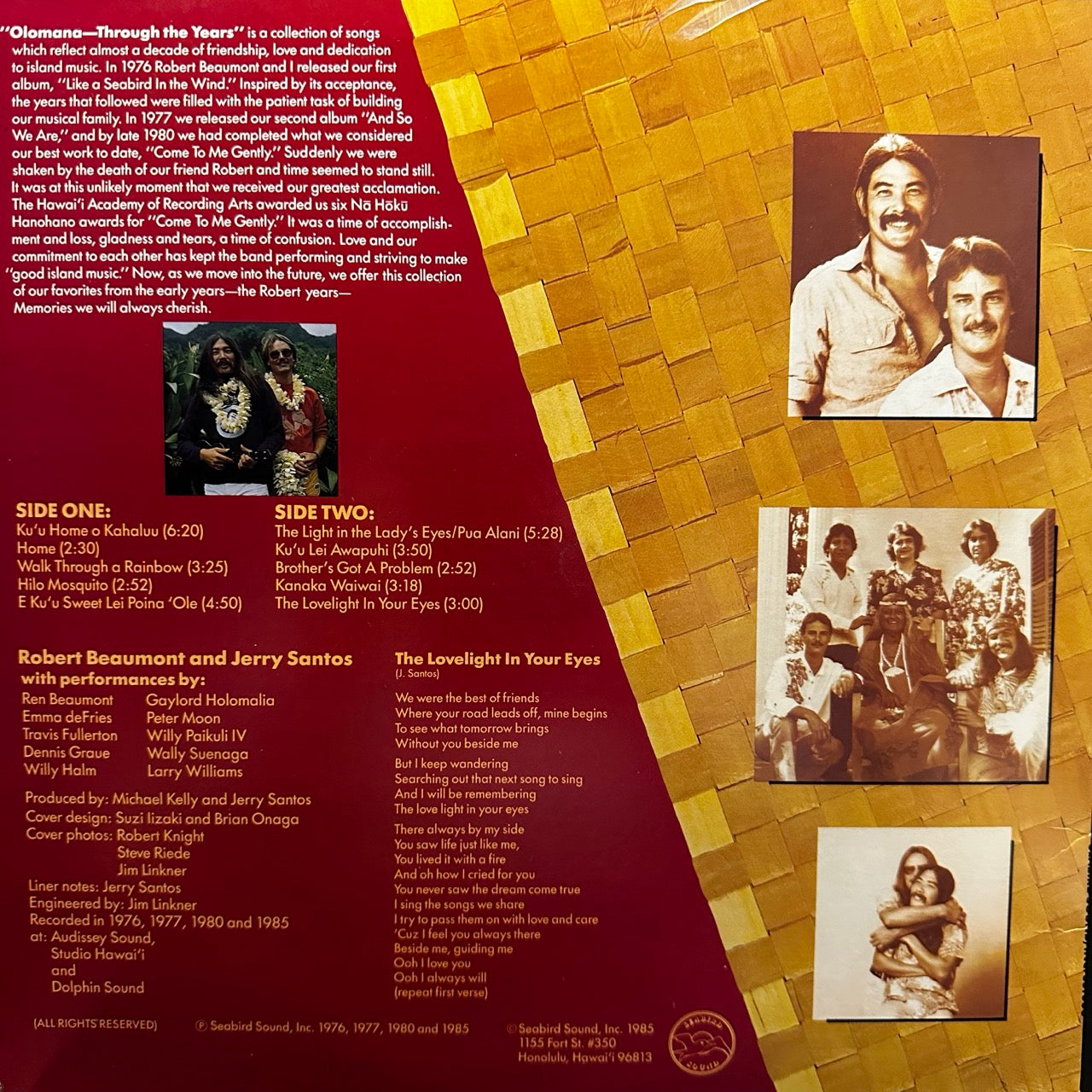 Olomana – Through The Years