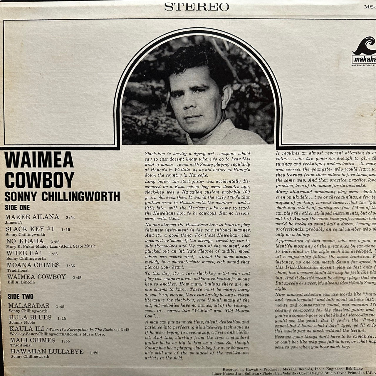 Sonny Chillingworth – Waimea Cowboy