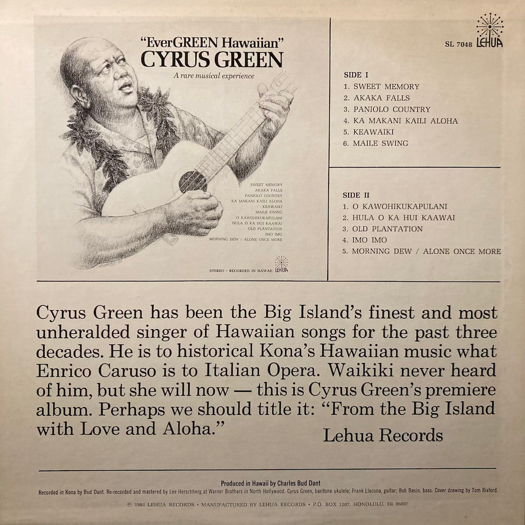 Cyrus Green - EverGREEN Hawaiian