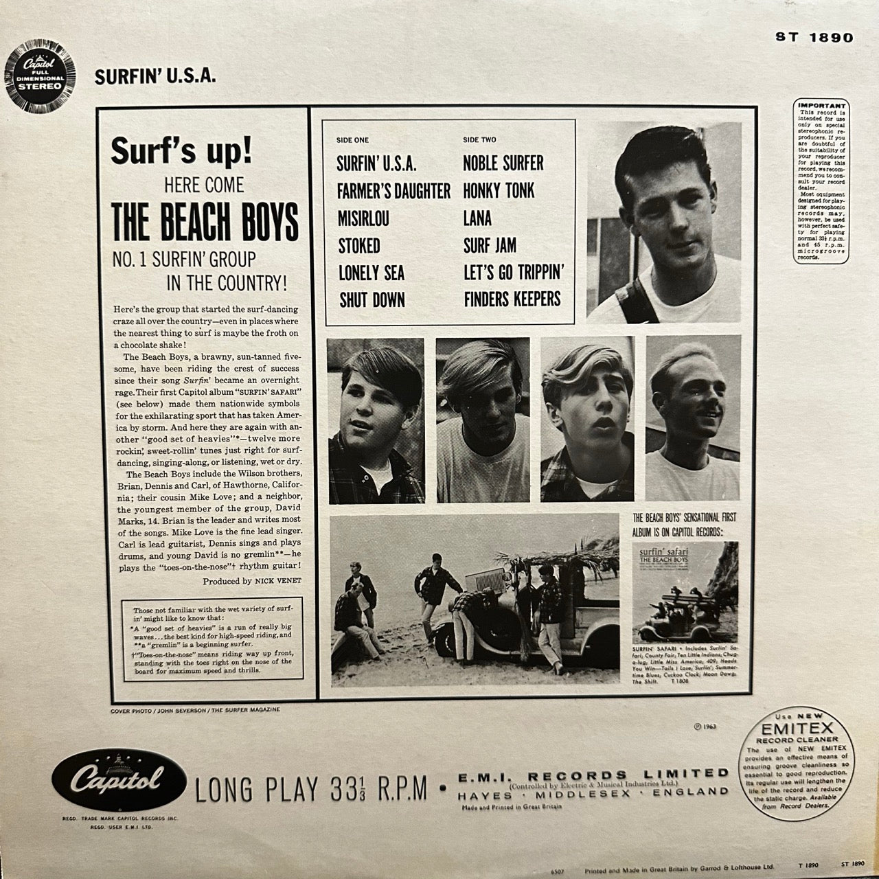 The Beach Boys – Surfin' U.S.A.