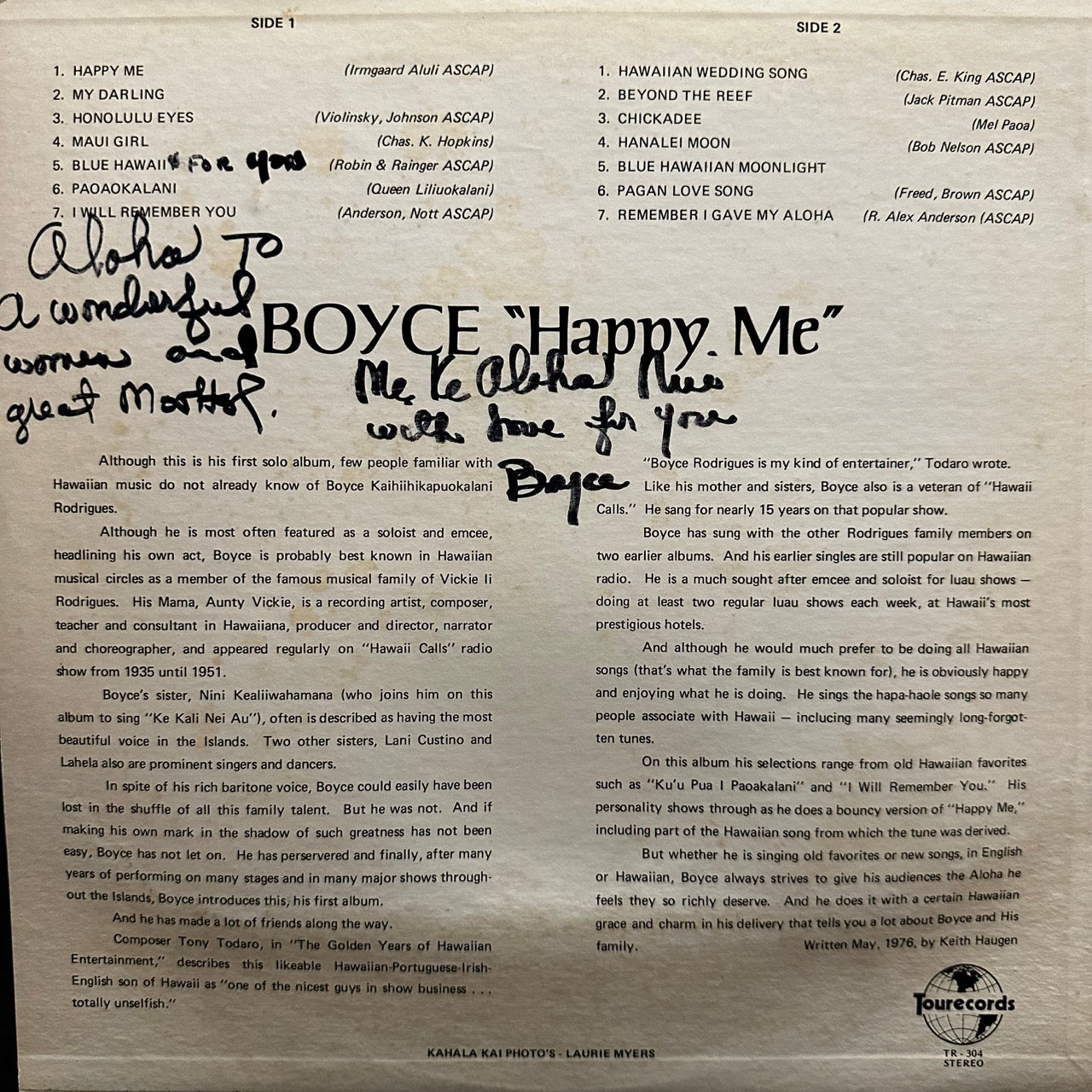 Boyce Rodrigues – Happy Me