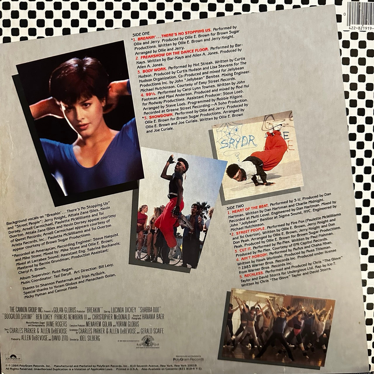 Various – Breakin' - Original Motion Picture Soundtrack