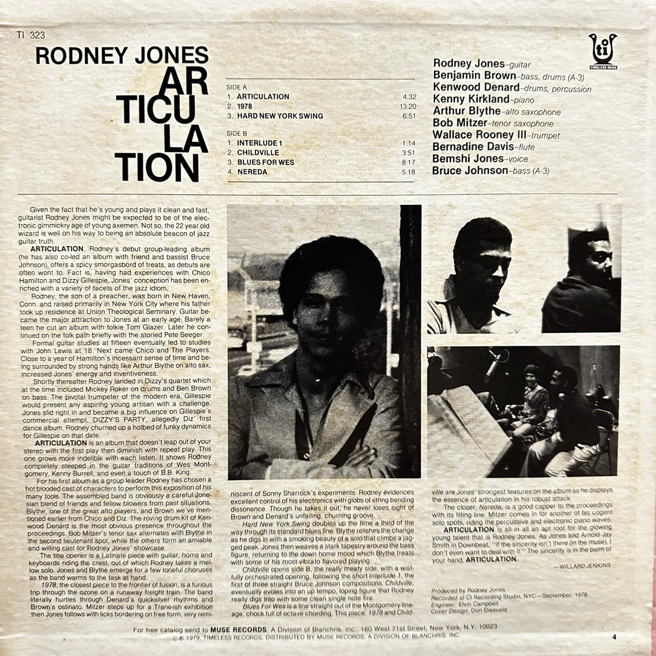 Rodney Jones – Articulation