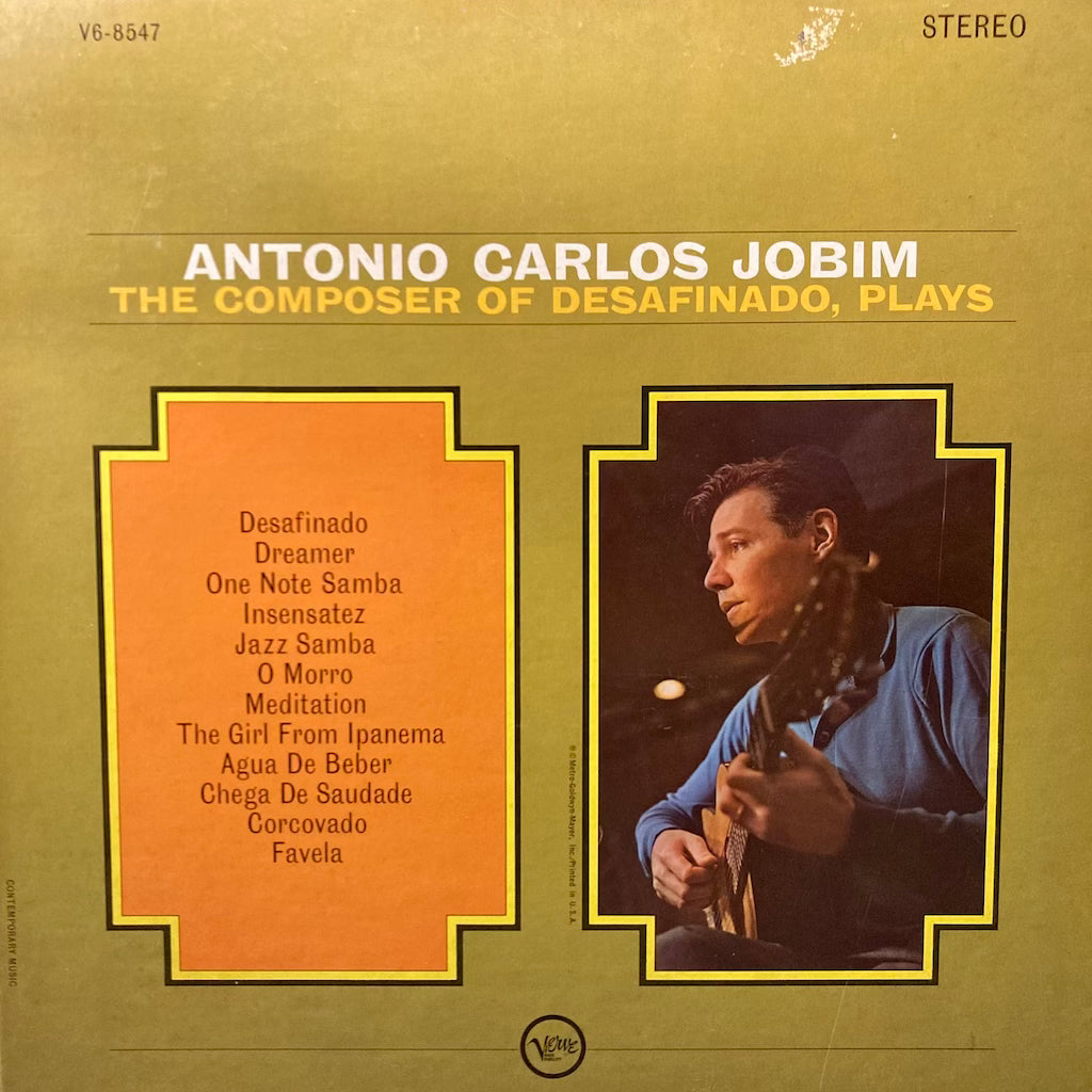 Antonio Carlos Jobim - The Composer Of Desafinado, Plays