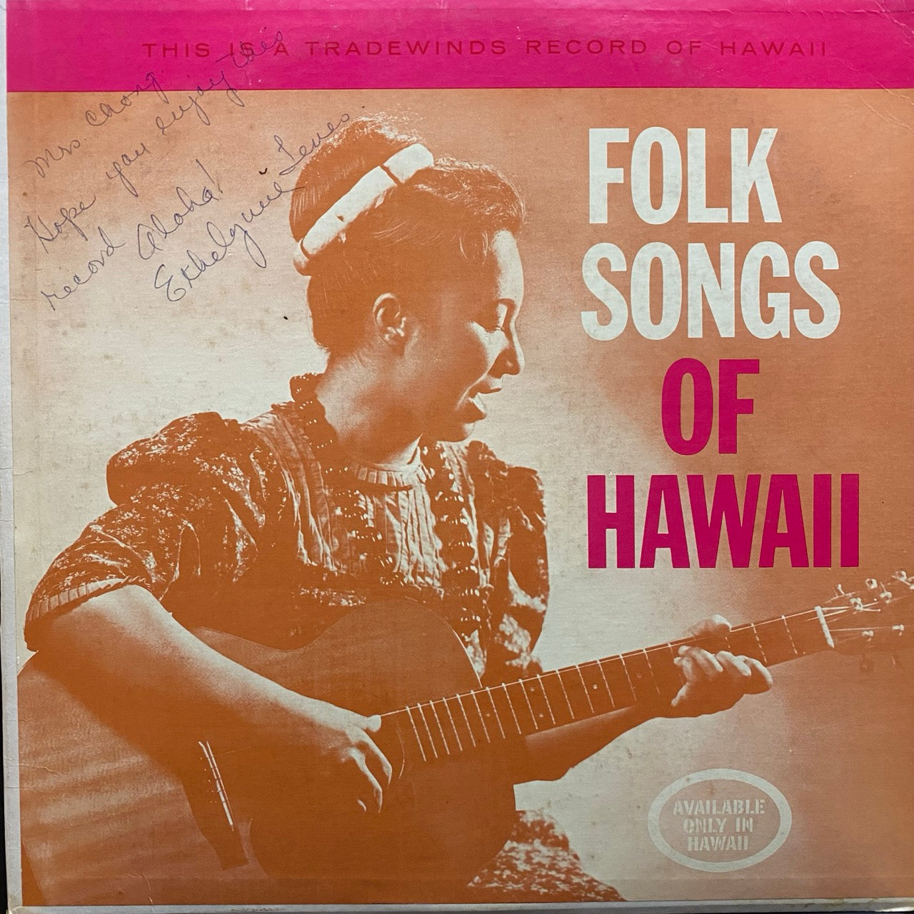 Noelani Kanoho Mahoe – Folk Songs Of Hawaii