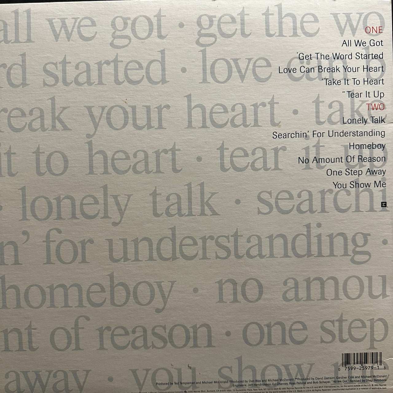 Michael McDonald – Take It To Heart